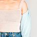 Blair Ribbed Hem Crop Top photo 4