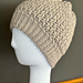 Elysium Feather Stitch Beanie pattern