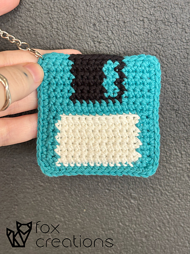 Floppy Disc Keychain