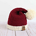 Classic Santa Stocking Cap Hat pattern