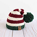 Christmas Elf Stocking Cap Hat pattern