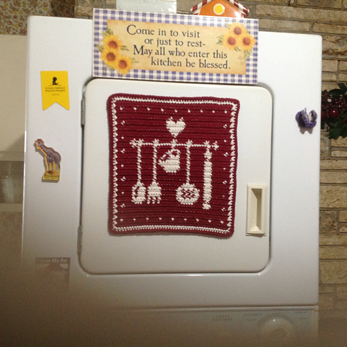 Nana's Kitchen Tapestry Potholder photo 6