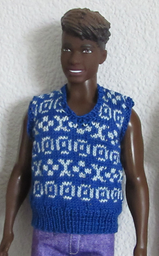 Shown on a Broad Ken doll.