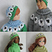 1:6th scale Sheep hats pattern