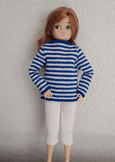Shown on Sindy doll
