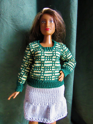 Ravelry: 1:6th scale Spring jumper pattern by Frances Powell