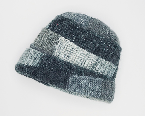 帽子 Y.A.R.N Knit Hat Hat KNITTING PATTERN- Ben's Hat (child- Adult Sizes) PDF