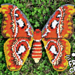 Atlas Moth Tapestry Crochet pattern 