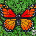 Monarch Butterfly Tapestry Crochet pattern