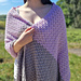 Spring Bloom shawl pattern 