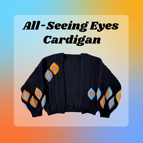 All-Seeing Eyes Cardigan