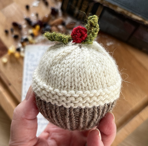 Chocolate Orange Christmas Pudding Cosy