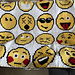 Emoji Afghan pattern