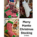 Merry Mantle Christmas Stocking pattern