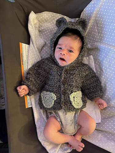Bear Hug Baby Jacket photo 2