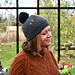 Glimmer Beanie with Embroidery pattern 
