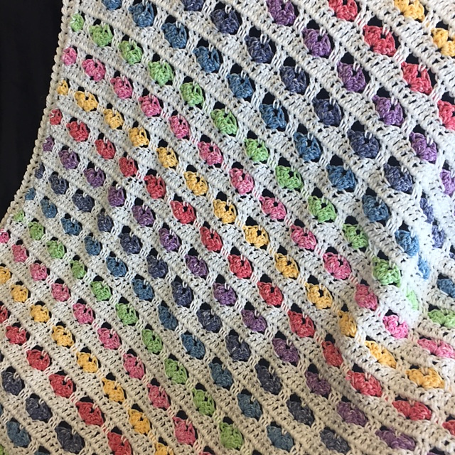 Ravelry Threads of Love Blanket pattern by Caryn Moir