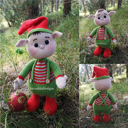 Ravelry: Christmas Elf boy pattern by Galina Savushka