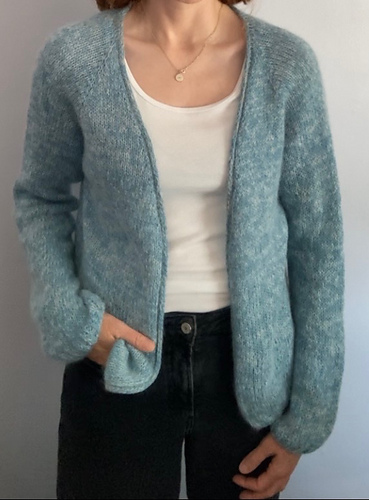 Blue Frost Cardigan