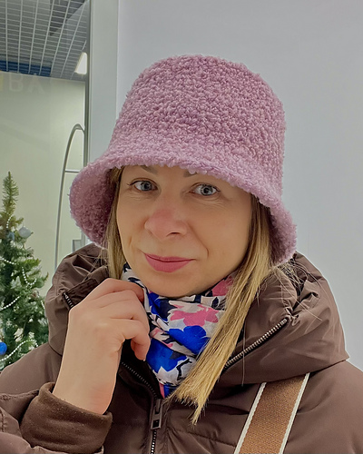 Bouclé Winter Bucket Hat