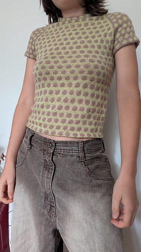 Polka dot tee