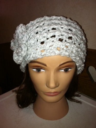 Ribbed headband with Flower Trim photo 1