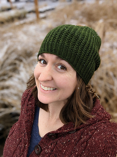 My new go-to easy hat pattern! So fast, so fun, and so very