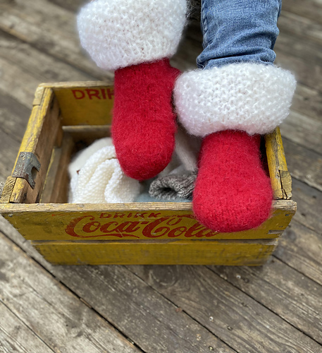 Flexi tova tøfler - Birkastrikk