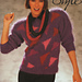 Sweater with triangles pattern 