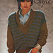 Deep V neck sweater pattern 