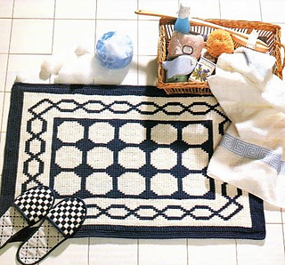 Ravelry: Bath mat pattern by Eaglemoss Publications