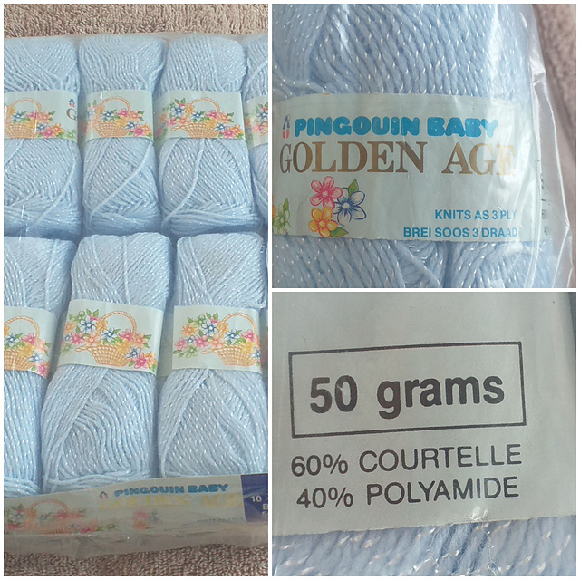 Ravelry Laines du Pingouin Golden Age 3 ply