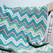 Chevron Receiving Blanket pattern 