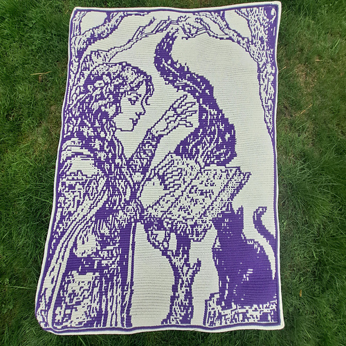 Woodland Witch | Fantasy Mosaic Crochet