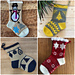 Mosaic Christmas Stockings pattern 