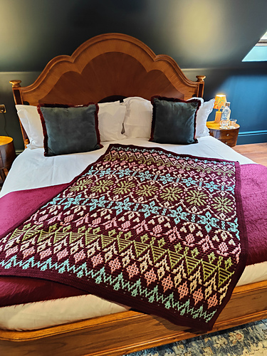 Ravelry Botanica Mosaic Afghan Pattern By Abi McIntyre ravelry-botanica-mosaic-afghan-pattern-by-abi-mcintyre