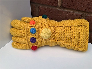 infinity gauntlet crochet pattern