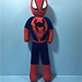 Superhero Spider Man pattern 