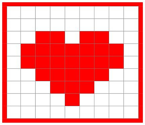 Heart Dishcloth photo 3