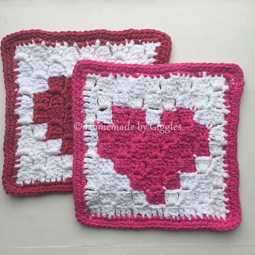 Heart Dishcloth photo 1