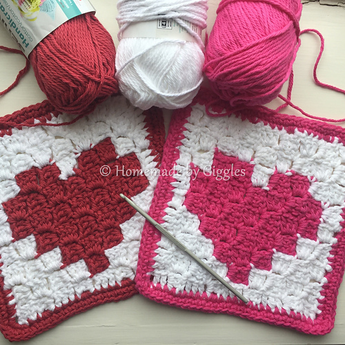 Heart Dishcloth photo 2