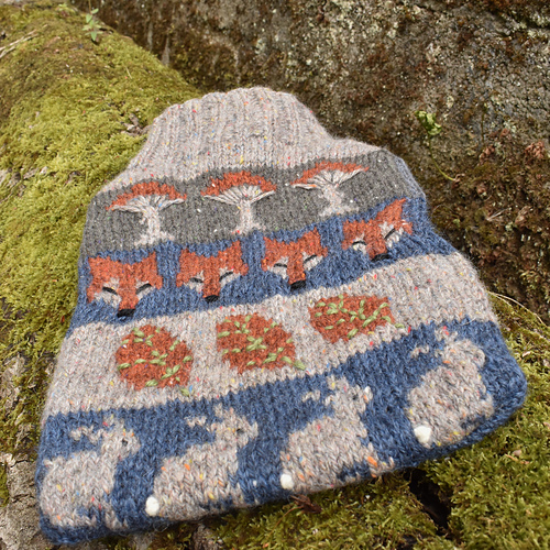 Woodland Walk Hot Water Bottle - Ginny Sturdy