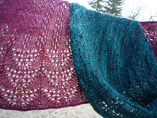 Ravelry: SOS Shawl pattern by Trisha Paetsch