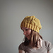 Poseidon Broken Seed Slouch Knit Hat pattern 