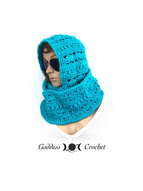 infinity hooded scarf