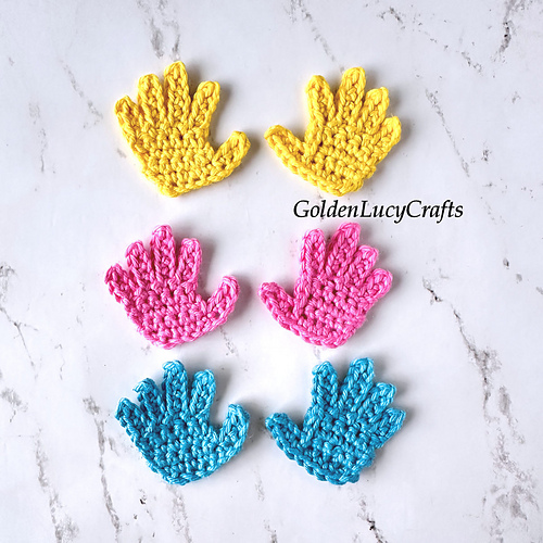 Hands, Handprints Applique