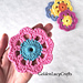Easy Flower Motif pattern 