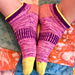 Bubblegum Blitz Shortie Socks pattern 