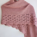 Floral Drift Shawl pattern 