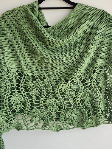 Drifting Leaves Shawl